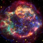 Hubble fotografa i resti di una esplosione cosmica