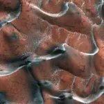 Dalla Nasa le nuove immagini delle dune di Marte
