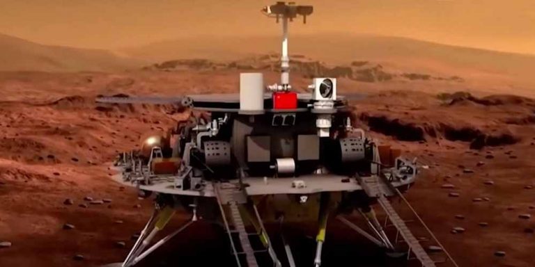 Zhurong, il rover cinese muove i primi passi su Marte