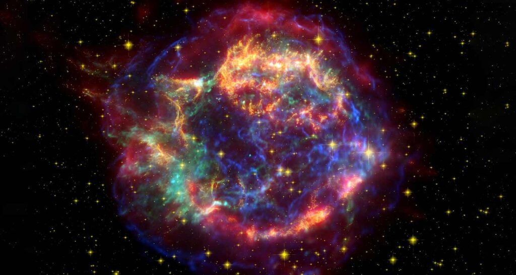 Hubble fotografa i resti di una esplosione cosmica