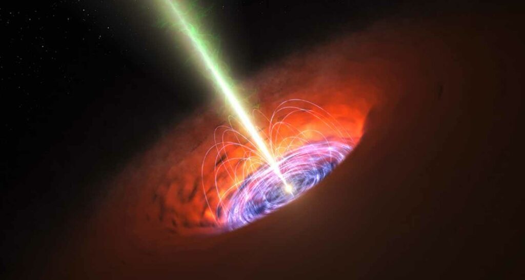Scoperto un incredibile buco nero errante